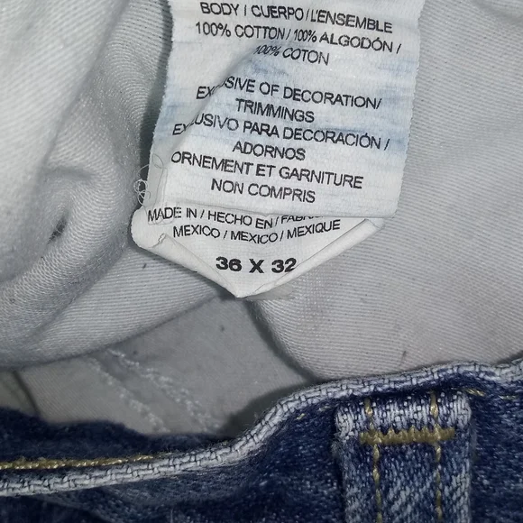 Dickies Relaxed Fit Carpenter Denim Jeans Size 36X32